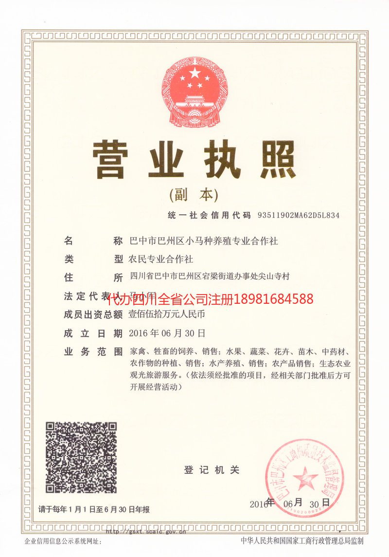 吉林吉林小马种养殖专业合作社